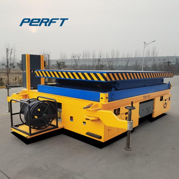 5 Ton Trackless Transfer Platform Handling Trolley for Heavy Industry