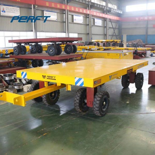Customized Industrial Tow Trolley To Transport Equipment