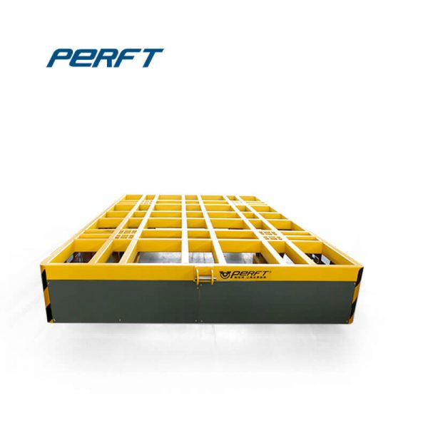 Double axle steering factory utility trolley cement floor operation