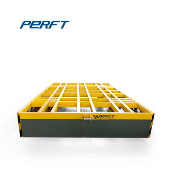 Double axle steering factory utility trolley cement floor operation