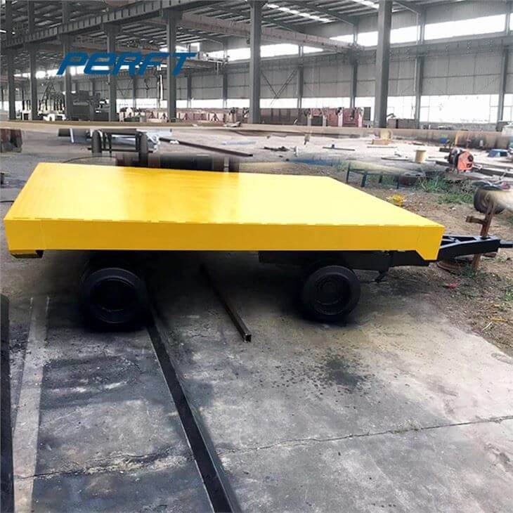 Workshop Steel Tube Material Handling Tow Trolley