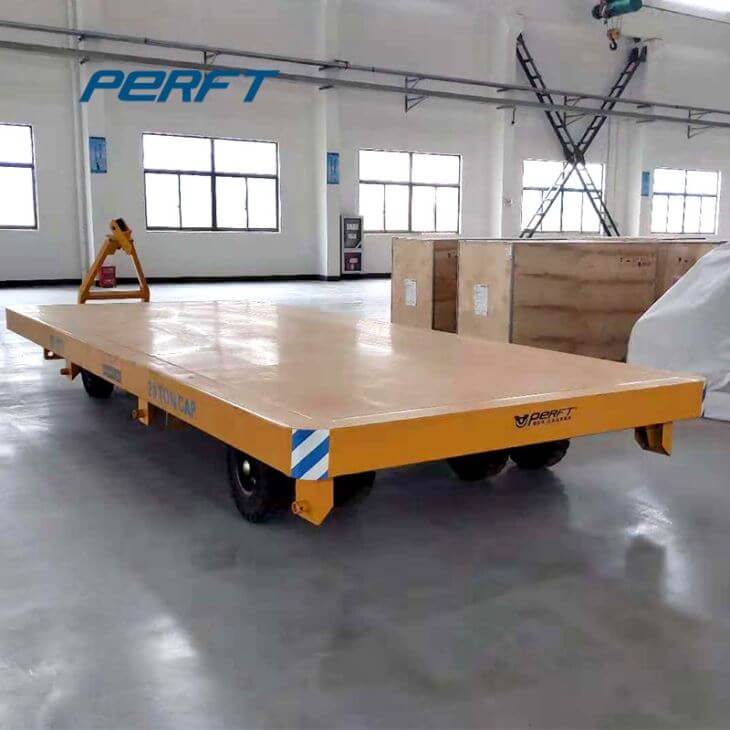 Workshop Steel Tube Material Handling Tow Trolley