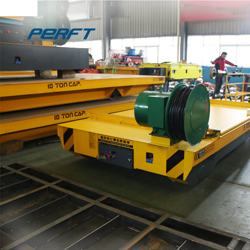 China Steerable Cable Rail Transfer Trolley Manufacturer