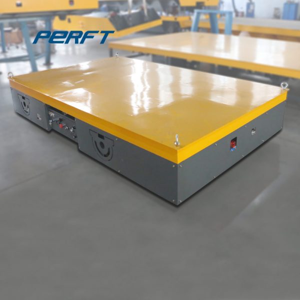 Battery Electric Trackless Platform Production Line Transfer trolley 10 Ton
