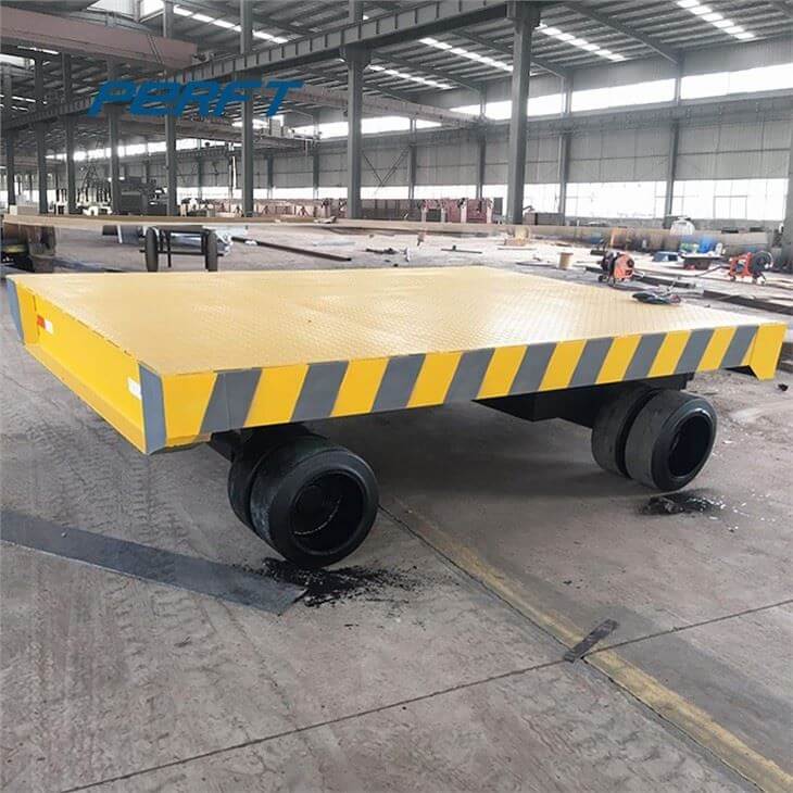 Workshop Steel Tube Material Handling Tow Trolley