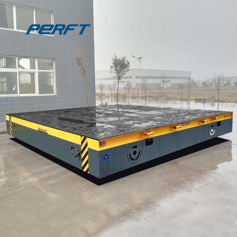 Heavy Duty Trackless Carriage Motorized Transfer Handling Trolley