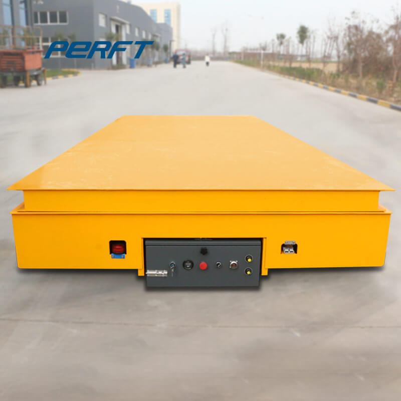 Steering Device Steel Trolley Transporter with Alarm Light