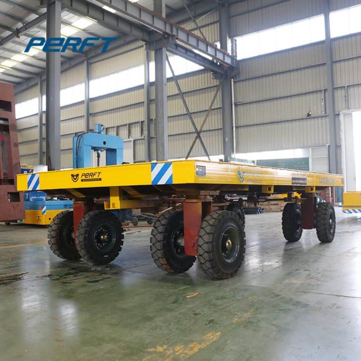 Customized Industrial Tow Trolley To Transport Equipment