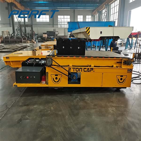 Philippines AGV Battery Trackless Transfer Car Site