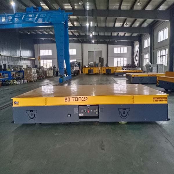 Electric Transfer Cart for Construction Steel Structures Delivered in Malaysia
