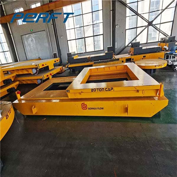 Mexico 15T Cable Reel Powered Transfer Cart Site