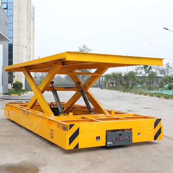 How to Adjust the Height of the Hydraulic Transfer Cart?