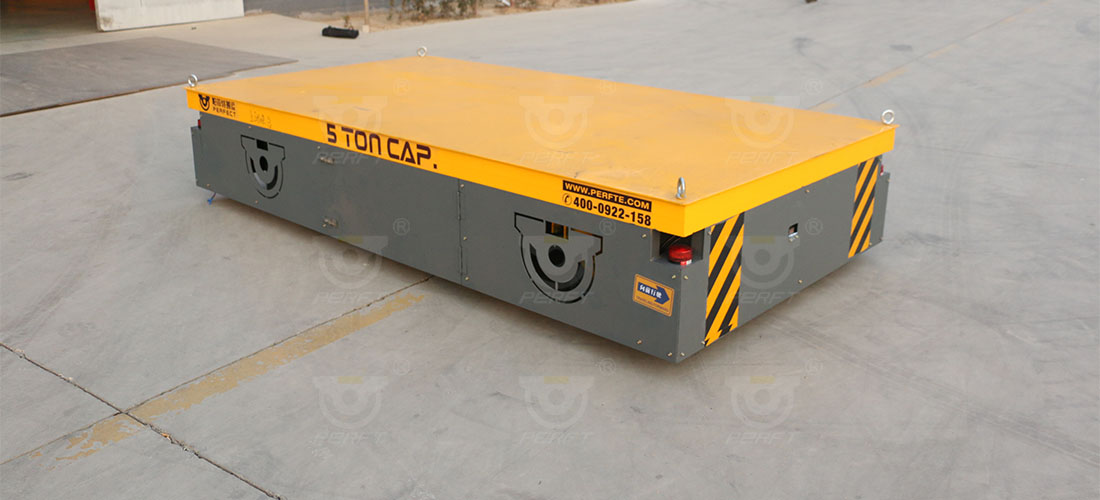 electric flat car for workshops