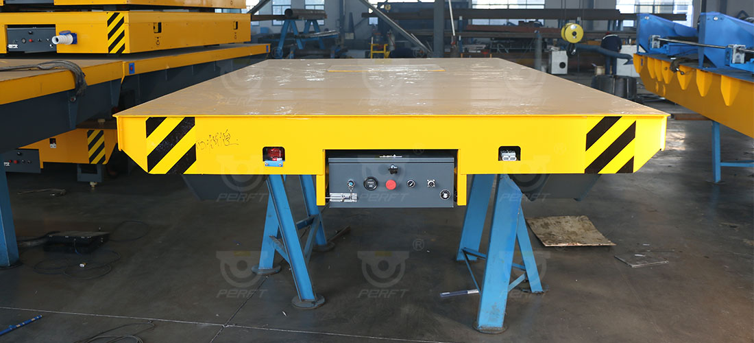 low voltage electric rail transfer cart