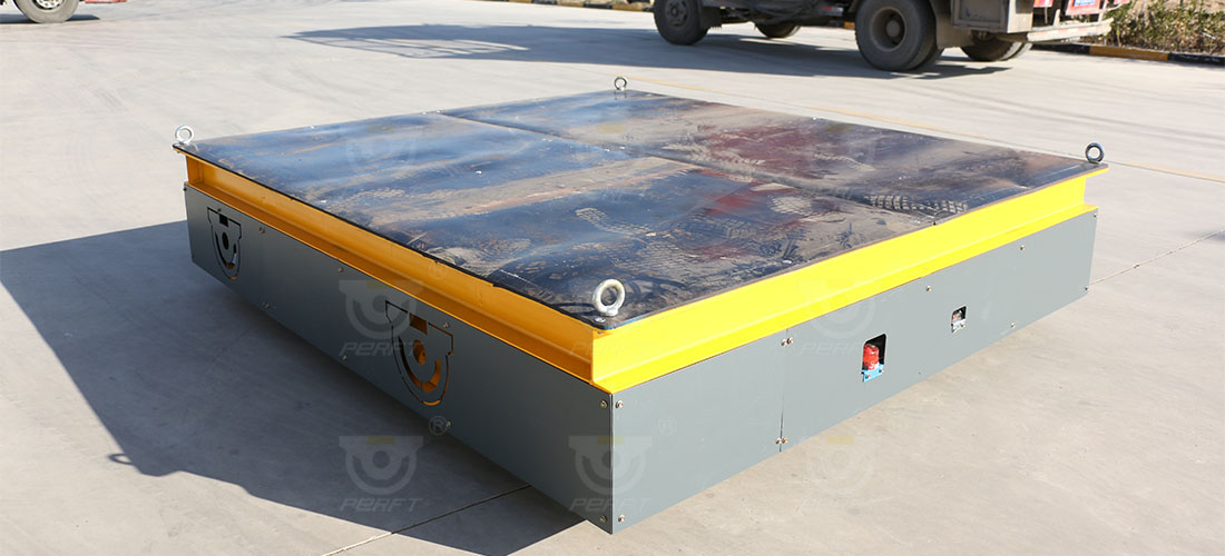 trackless electric transfer cart for industrial