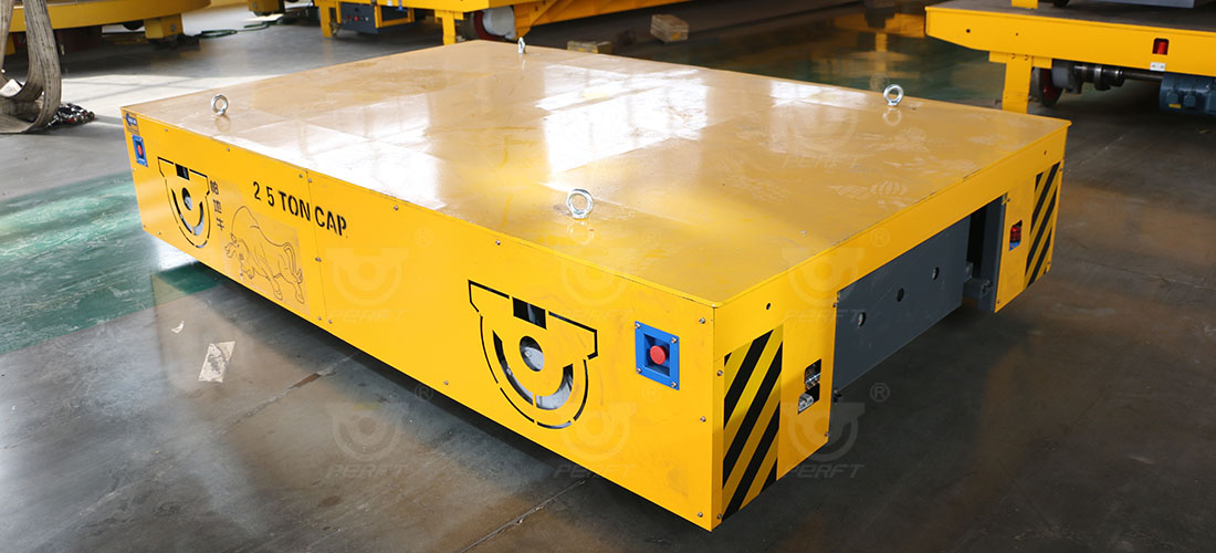 trackless electric transfer cart for plant