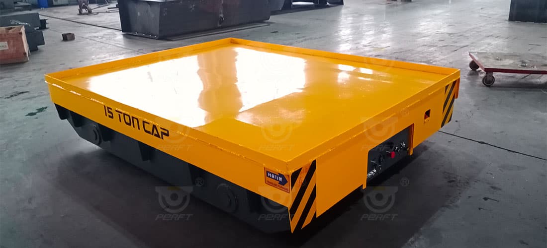 Electric Transfer Carts for Sandblasting Rooms