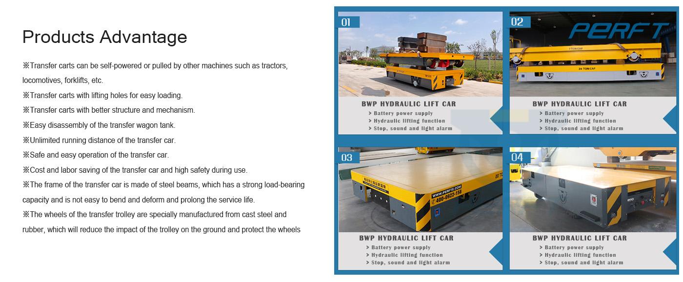 Advantages of Trackless Transfer Trolley